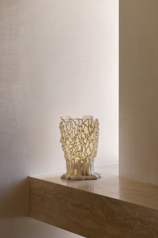 Medusa Vase - White