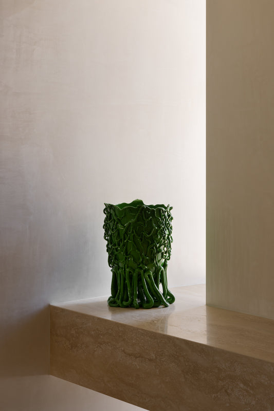 Medusa Vase - Solid Green